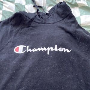 Champion black hoodie